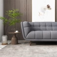 thumbnail image 6 of Pemberly Row Modern L-Shaped Tufted Back Fabric Right-Facing Sectional in Gray, 6 of 7