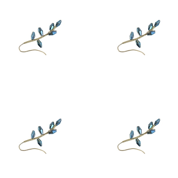 XWSHYW Pendientes Pendiente con Clip y Perforado con Estilo y Diseño Liviano, 4 Piezas