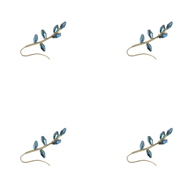 Up to 65% Off Clip On And Perforated Earring With Retro Style And Lightweight Design 4pc Necklace Rings Earring Jewelry on Clearance