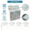 thumbnail image 7 of Table Runners 70 Inches Long Dress Scarves, Coastal Turquoise Farmhouse Coffee/Dining/Kitchen Table Decor, Holiday Table Runner, Coral Starfish Jellyfish Seahorse 13x70 Inch, 7 of 7