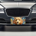 thumbnail image 3 of Cavapoo Dog Art Nouveau Metal Novelty License Plate, 3 of 7