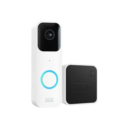 Amazon Blink Video Doorbell and Sync Module - White