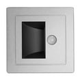 Motion Sensor Stair Light ABS Recessed LED Solar Stair Lights for Decks