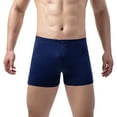thumbnail image 4 of Sngxgn Men's Underwear Boxer Briefs, Cool Comfort Breathable Underwear(Dark Blue,XXXL), 4 of 8