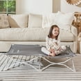 thumbnail image 5 of Regalo My Cot Portable Toddler Bed, Lightweight Foldable Travel Bed for Kids, Gray/White Legs, 5 of 10