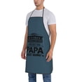 thumbnail image 4 of Dad Apron, Best Fathers Day Gift for Dad, Grandpa, Husband, Best Dad Ever Gifts, Waterproof Grilling Apron with Pockets, Durable Chef Bib for Cooking, Workshop, Gardening, Baking, Mens BBQ Apron, 4 of 9