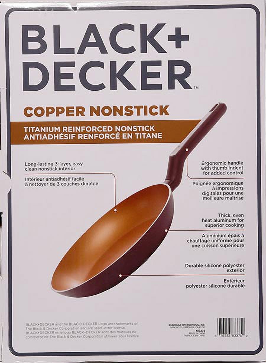 Mueller Ultraclad Copper Pots and Pans Set, Heavy-Duty Ceramic Non-Stick  14-Piece Cookware (Dark Grey)-New