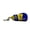 P4P (Blue/Yellow), variant on Boxing Mini Rubber Boxing Glove Key Chain - RB1 - Black