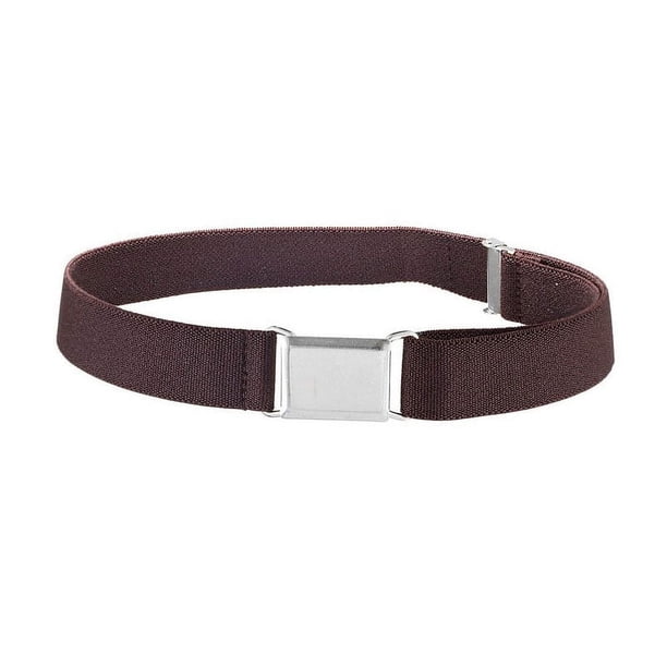 XmhyTop Cinturón elástico ajustable, cinturón Color café para niños, ideal para fiestas y eventos especiales, 1 pieza