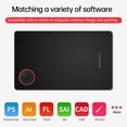 thumbnail image 3 of G50 Black Graphic Drawing Tablet by - 5.15x3.54 Inch Active Area, 8192 Levels Pressure Sensitivity, 233PPS High Precision, Type-C Interface, Compatible with Windows, Mac & Android (4.0+), Includes, 3 of 6
