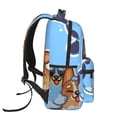 thumbnail image 3 of Kowoue Bluey Pattern Casual Backpack for School & Travel – Lightweight Ergonomic Backpack with Laptop Compartment, Multiple Pockets-One Size, 3 of 5