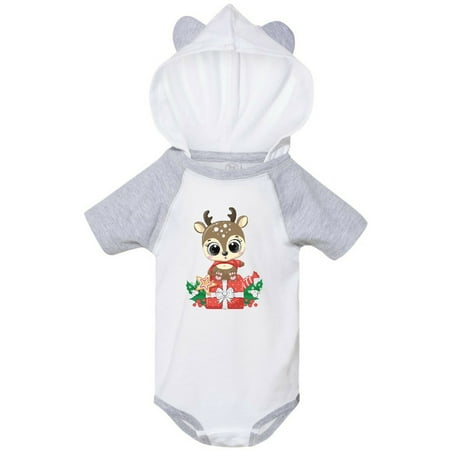 

Inktastic Christmas Deer Gift Baby Boy or Baby Girl Bodysuit