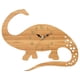 thumbnail image 1 of Reloj de pared de dinosaurio con pilas, de cuarzo, ideal para decoración de pared de hotel. diplodocus, 1 of 9