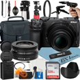 thumbnail image 1 of Nikon Z30 Mirrorless Camera Bundle with NIKKOR 16-50mm VR Zoom Lens + 128GB SanDisk Card + Case + Tripod + ZeeTech Accessory, 1 of 5