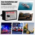 thumbnail image 3 of Car Horn Controller Electric Horn Speaker Sound Control Unit with 8 Sound Effects/Volume Switching for Car Truck Marine Boat, 3 of 5