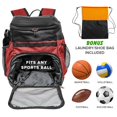 thumbnail image 3 of Mochila de baloncesto Xelfly de 25 L impermeable para balón, 3 of 8