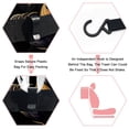 thumbnail image 3 of Witch Hat Foldable Car Trash Bin with Lid, Leak-Proof Mini Trash Can, Hanging Storage Bag for Car, 3 of 6