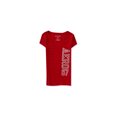 thumbnail image 1 of Aeropostale Sparkle Puff Paint Embellecido playera para mujer, rojo, XS Aeropostale Camiseta adornada, 1 of 1
