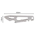thumbnail image 3 of Multifunctional Pocket Tools Outdoor Hex Bottle Opener, 3 of 9