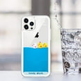 thumbnail image 2 of Compatible with iPhone 15 Pro Max Liquid Case Cute Funny Cartoon Moving Water Duck Quicksand Flowing Floating Waterfall Protective Cover Soft Silicone Rubber Case Blue, 2 of 9