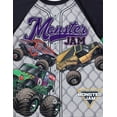 thumbnail image 5 of Monster Jam Grave Digger Megalodon Digatron Mesh Baseball Jersey Athletic T-Shirt and Shorts Outfit Set Toddler to Big Kid, 5 of 5