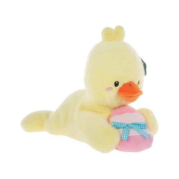 11.81Inch Kawaii Duck Stuffed Animals Plush Toy, Soft Plush Doll Throw Pillow, Perfect Birthday Christmas Valentines Anniversary Easter Holiday Gifts, Easter Basket Stuffers