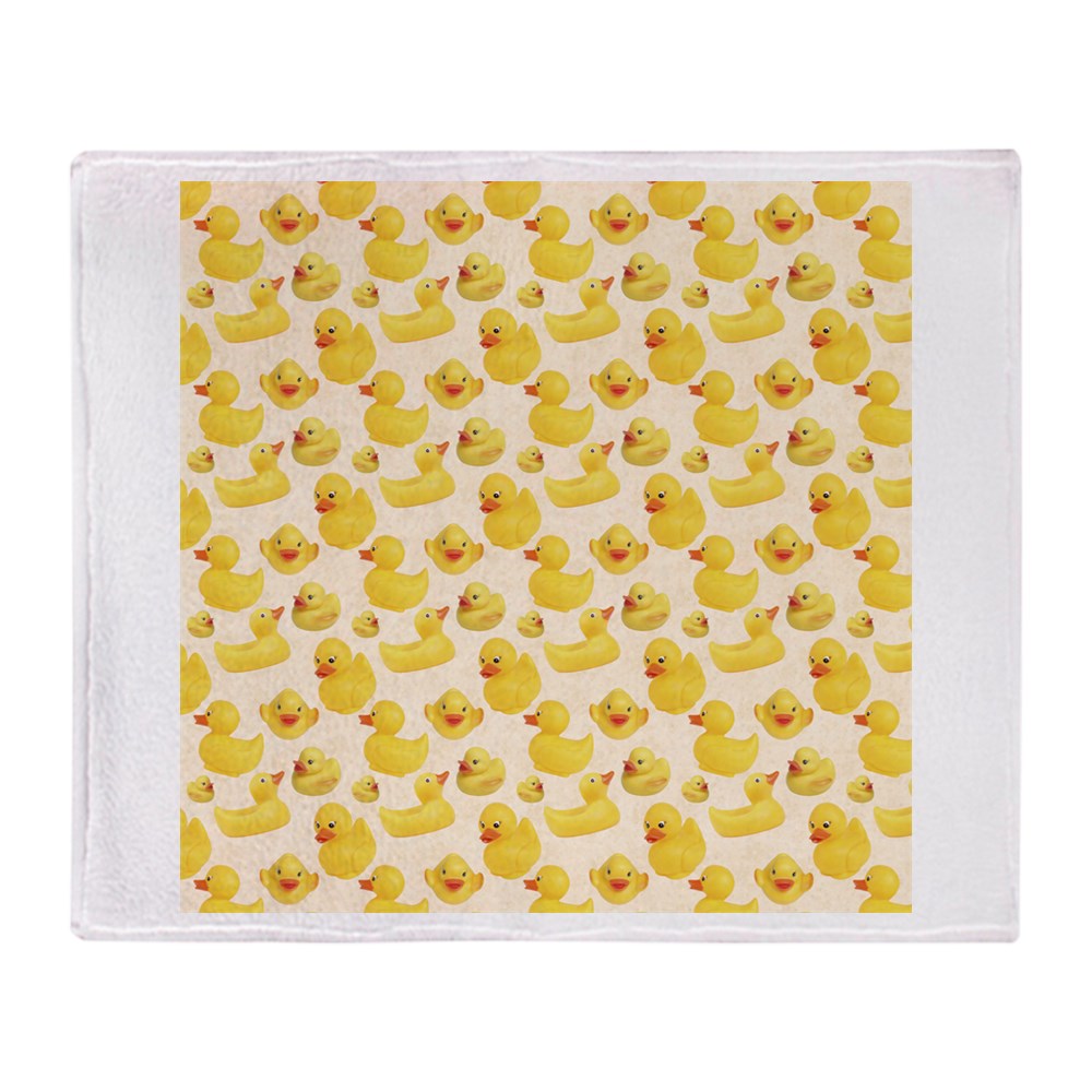 CafePress Rubber Duck Throw Blanket Soft Fleece Throw Blanket, 50