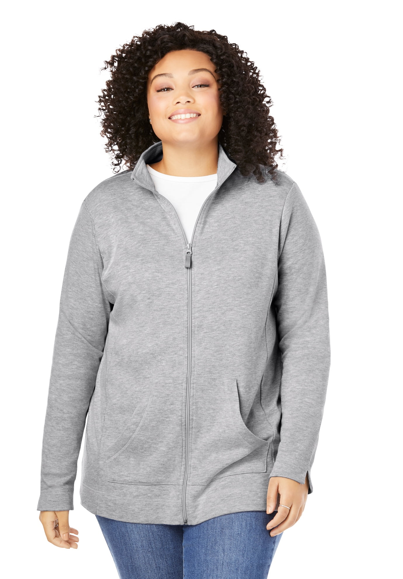 Download Woman Within - Woman Within Women's Plus Size Long-Sleeve ...