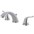 thumbnail image 1 of Kingston Brass Yosemite KB2961YL Widespread Two Handle Lavatory Faucet, Polished Chrome, 1 of 1