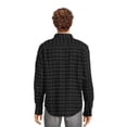 thumbnail image 5 of George Men's Long Sleeve Flannel Shirts, 2-Pack, Sizes S-2XL, 5 of 5