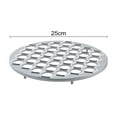thumbnail image 5 of sunsanly Russian Dumpling Mold 37 Holes Metal Ravioli Maker Pelmeni Meat Dumplings Cutter Effortless Homemade Dumplings Maker for Restaurant Home, 5 of 7