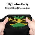 thumbnail image 7 of HELLHERO Jamaica Flag Seat Back Cover Seat & Back Cover and Breathable for Indoor Outdoor and Outdoor, 7 of 7