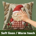thumbnail image 3 of Linen Christmas Bedding with Festive Designs for Creating Holiday Atmosphere, Ideal for Bedroom Decor, 3 of 9