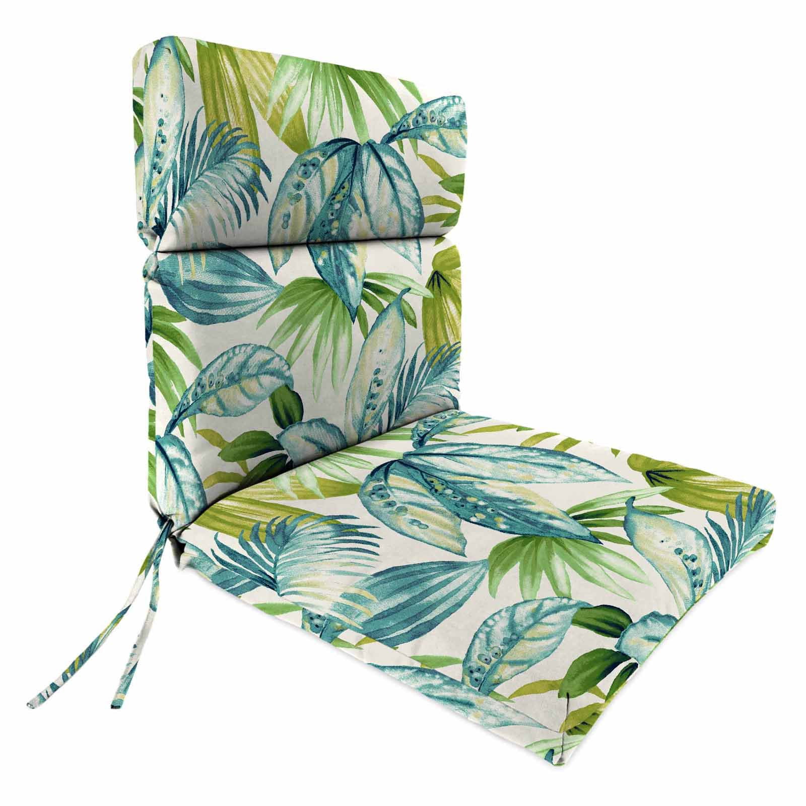 Jordan Manufacturing High Back Seneca Caribbean Outdoor Chair Cushion - Walmart.com