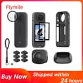 thumbnail image 2 of Collection Of Protective Accessories For Insta360 X4 Panoramic Camera Silicone Case/Protective Film/Lens Cap/Base/Lanyard/Sponge Tempered Film, 2 of 6