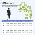 thumbnail image 4 of Lsque Kawaii Avocado Pattern Long Sleeve Pajama Set for Men - Soft 2-Piece Sleepwear and Loungewear Set with Pockets, Comfy Nightwear-Large, 4 of 7