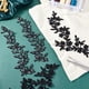 thumbnail image 5 of 4 parches bordados para planchar, 2 estilos, flores y hojas, apliques decorativos, bordados, para coser, 5 of 6