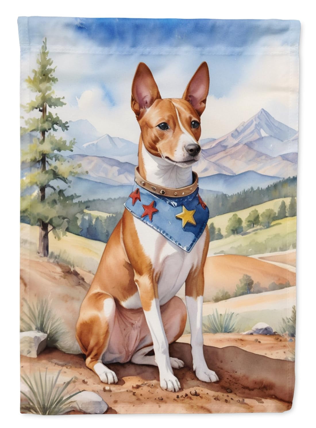 Affenpinscher Cowboy Welcome Garden Flag