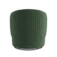 thumbnail image 7 of BELLEZE Swivel Accent Chair, Modern Upholstered Swivel Armchair 360 Degree Barrel Chair Comfy Corner Chair for Living Room Bedroom - Malta (Green), 7 of 7