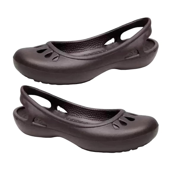 Primegos Women Shallow Clogs Slip-on Shoes with Arch Support Closed Toe Anti-Slip Sandals for Outdoor Beach Garden Daily Outings
