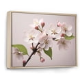 thumbnail image 2 of Designart "Blossom Delight Apple II" Apple Blossom Floater Framed Canvas Art Print, 2 of 7
