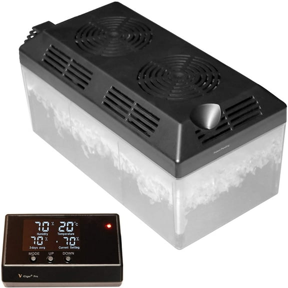 Le Veil Cigar Electronic iCigar Pro Humidifier System for Wooden Humidor Cabinet