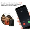 thumbnail image 3 of Graflsoa AI-Powered Dual Mic Voice Alarm with 10M Range, Compact ABS Design for Home & Car Security, Real-Time Monitoring via SIM Card, 3 of 6