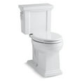 thumbnail image 2 of Kohler K-3950-96 Two-Piece Elongated Toilet Bowl 1.28 GPF Biscuit, 2 of 2