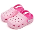 thumbnail image 1 of Baby Boys Girls Clogs Slippers Toddler Slip On Lightweight Sandals Shockproof Girls Summer Pool Beach Shoeactual Shoe Length 16cm, 1 of 4