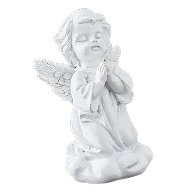 Figuras de ángel de redención, accesorios para fotos, escultura de , hogar, dormitorio, oficina, iglesia, decoración de escritorio, adornos de mujer Sunnimix Escultura de ángel