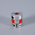 thumbnail image 2 of 6.35mm x 10mm Plum Shaft Flexible Coupling for CNC Stepper Motor, Encoder, 2 of 2