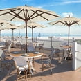 thumbnail image 4 of California Umbrella 9' Grove Olefin Push Lift Patio Umbrella in Beige, 4 of 5