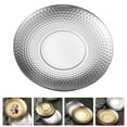 thumbnail image 4 of Miangastore Stainless Steel Plate For Household Users Breakfast Serving 1Pack 7.9x7.9in, 4 of 8
