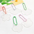 thumbnail image 4 of LYMAYTER Key Chain Pendant Keychain Pendant Set - 10Pcs/Set, Glitter Beaded, DIY, 4 of 9